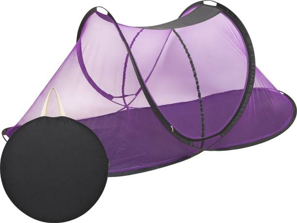 AL HADI EMPORIUM Foldable Mosquito Net Bed Tent – Single Size Portable Insect Protection Canopy Polyester Washable Adults Mosquito Net