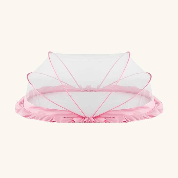 टर्टलग्रिप Washable Portable Baby Mosquito Net | Anti-Bug Crib Net Foldable Baby Crib Net फाइबर एडल्ट के लिए बनाया गया मॉस्कीटो नेट
