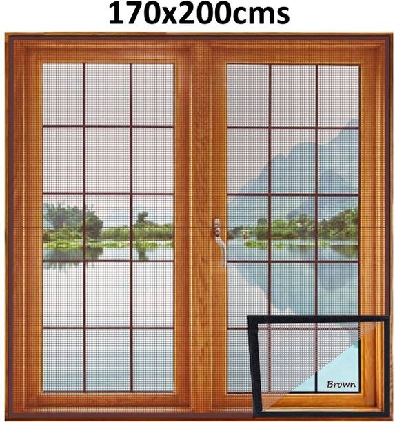 Lifekrafts Fibre Adults Washable 120 GSM Fiberglass Pre-Stitched Window Mosquito Net
