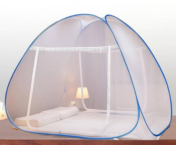 Ame Foldable Mosquito Net Canopy for Bedroom Instant Pop Up Bed Tent Polyester Adults Mosquito Net