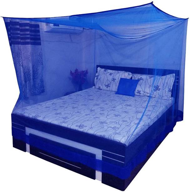 Shree Kriday Square Hanging (6x6.5) Double Bed Polyeste...