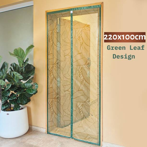 टर्टलग्रिप Door Mosquito Net with Full Frame Main Doors, New Leaf Design पॉलिएस्टर के लिए बनाया गया मॉस्कीटो नेट