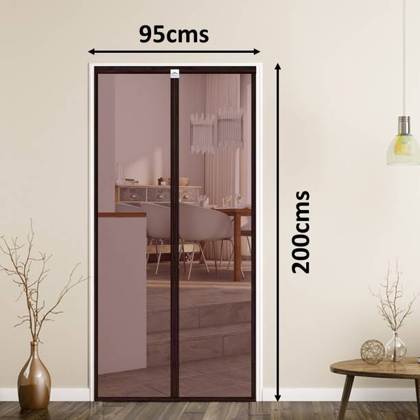 लाइफक्राफ्ट्स Auto-Closing Magnetic Door पॉलिएस्टर के लिए बनाया गया मॉस्कीटो नेट