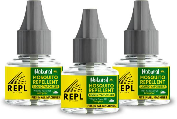 ELEM Repl Natural Mosquito Repellent Vaporizer with the power of Camphor Mosquito Vaporiser Refill