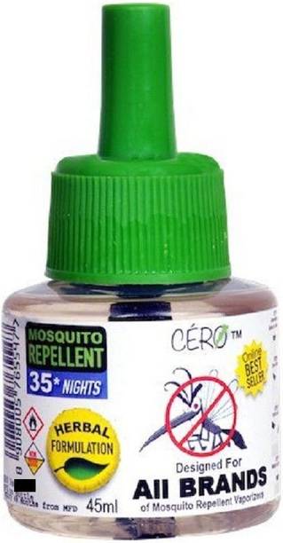 CERO HERBAL Mosquito Liquid for All Brands of Vaporiser Machines, Mosquito Vaporiser Refill