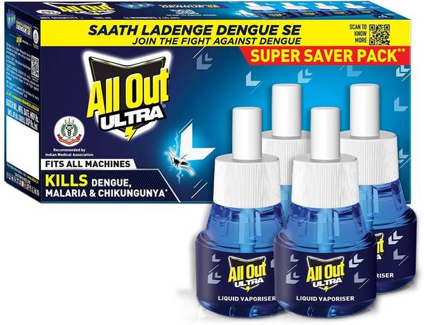 All Out Ultra Mosquito Vaporiser Refill Dr. Recommended Mosquito Killer Brand Mosquito Vaporiser Refill