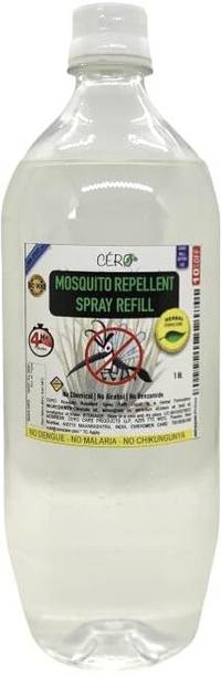 CERO ® Herbal 100% Natural Mosquito Repellent Sprey REFILL LIQUID Mosquito Vaporiser Refill 1 L