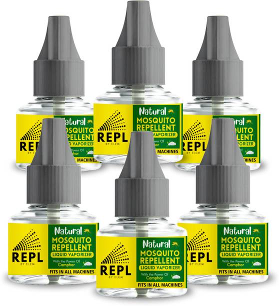 ELEM Repl Natural Mosquito Repellent Vaporizer with the power of Camphor Mosquito Vaporiser Refill