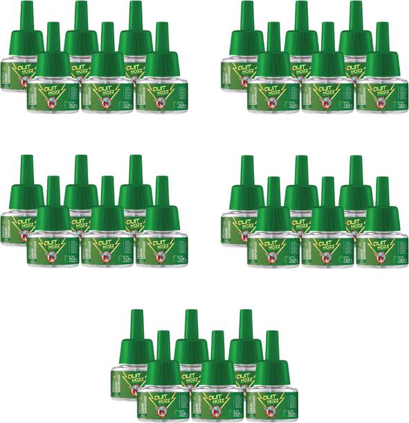 QUITMOZZ Insect Fly Killer, Tulsi & Herbal Oil Fragrance, Fits All Machine, Mosquito Vaporiser Refill