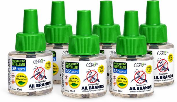 CERO HERBAL Mosquito Liquid for All Brands of Vaporiser Machines, Mosquito Vaporiser Refill
