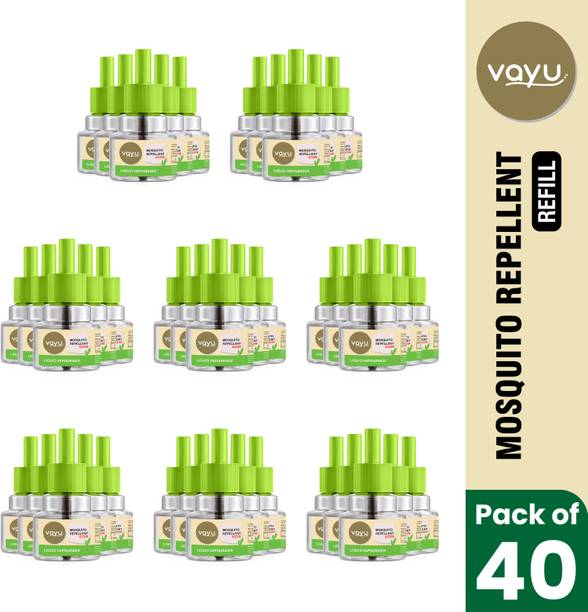 Vayu Mosquito Repellent Refill Pack of 40 (40x45ml) Mosquito Vaporiser