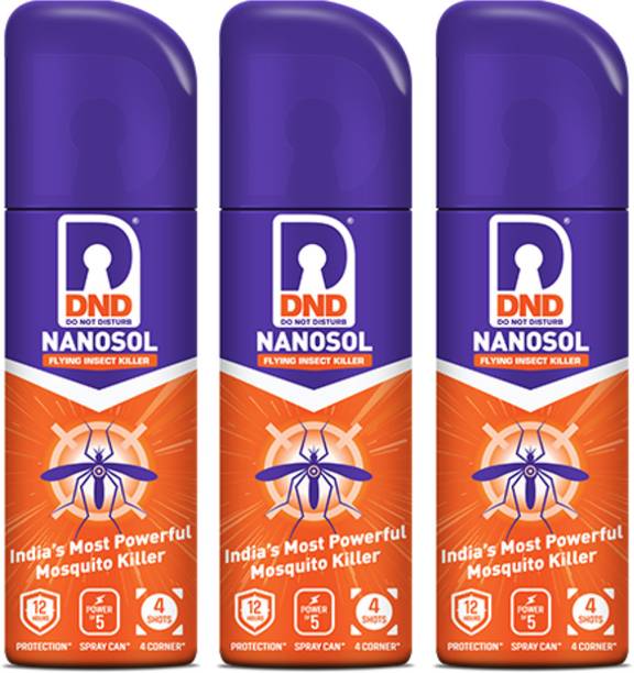 DND Nanosol Flying Insect Killer|Mosquito Repellent Aerosol Spray|12 hrs Protection Mosquito Vaporiser