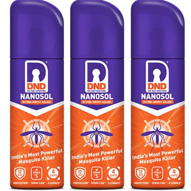 DND Nanosol Flying Insect Killer|Mosquito Repellent Aerosol Spray|12 hrs Protection Mosquito Vaporiser