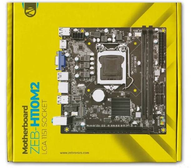 ZEB H110M2 LGA1151Socket Micro-ATX Intel H110 Chipset DDR4 Motherboard for Desktop