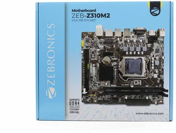 gamingcomputer ZEB-Z310M2 LGA1151Socket Micro-ATX Intel H310 Chipset DDR4 Motherboard for Desktop