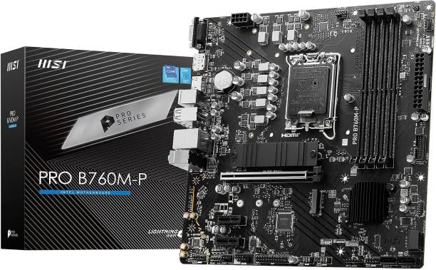 MSI PRO B760M-P DRR5 I m-ATX I Socket LGA 1700 I DDR5 Gaming Motherboard