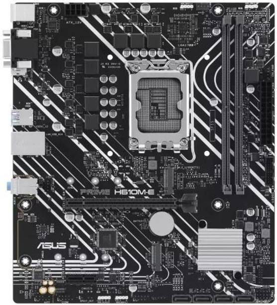 ASUS Prime H610M-E DDR5 (LGA 1700) mATX LGA 1700Socket Micro-ATX Intel H610 Chipset DDR5 Motherboard for Desktop