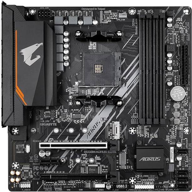 GIGABYTE B550M AORUS Elite (AM4/ AMD/ B550/ Micro-ATX/ ...
