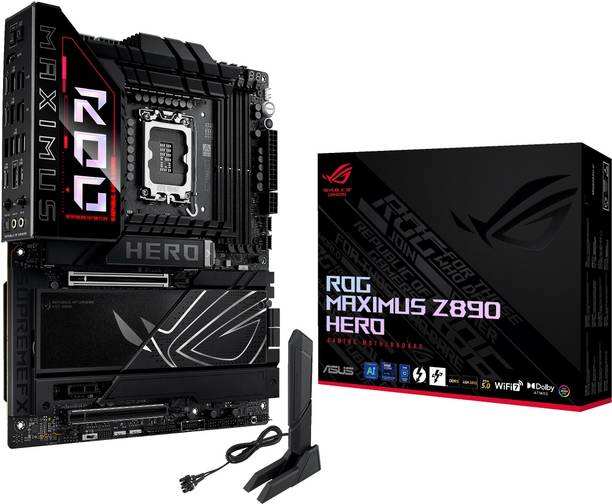 ASUS ROG Maximus Z890 Hero LGA 1851Socket ATX Intel Z890 Chipset DDR5 Motherboard for Desktop