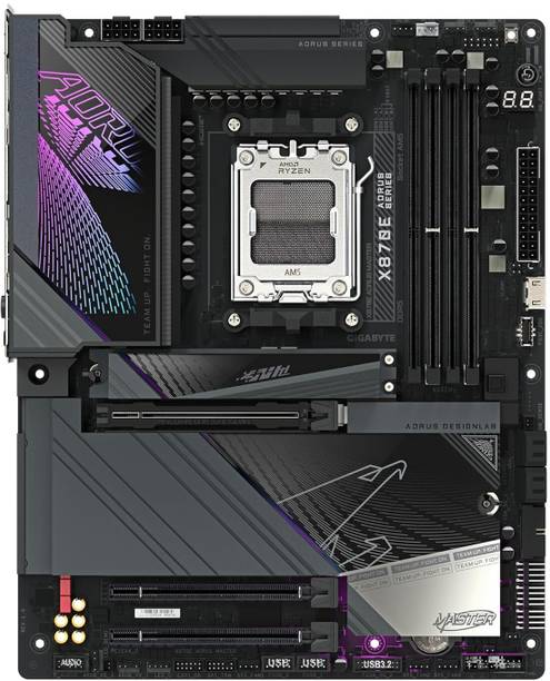 GIGABYTE X870E AORUS MASTER AM5Socket ATX AMD X870E Chipset DDR5 Motherboard for Desktop