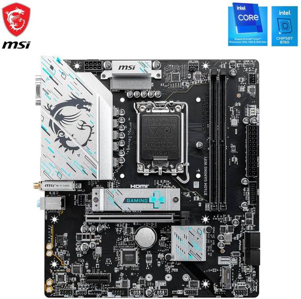gamingcomputer 911-7D90-030 LGA 1700Socket Micro-ATX Intel B760 Chipset DDR5 Motherboard for Desktop