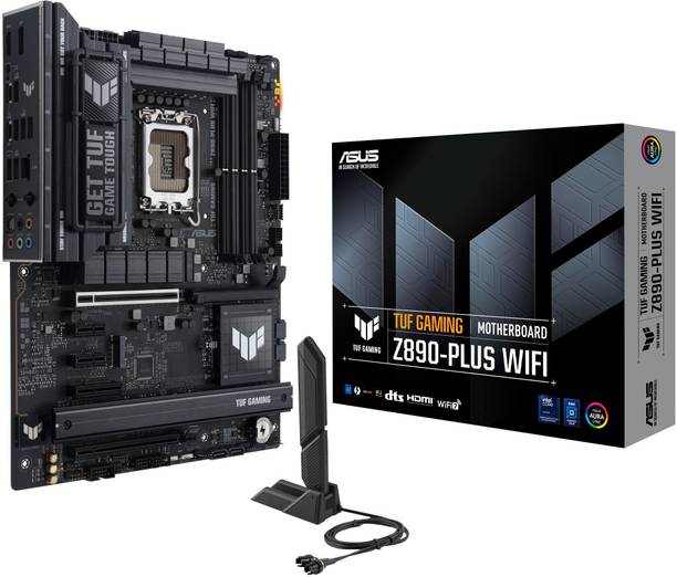 ASUS TUF Gaming Z890-PLUS WIFI LGA 1851Socket ATX Intel Z890 Chipset DDR5 Motherboard for Desktop