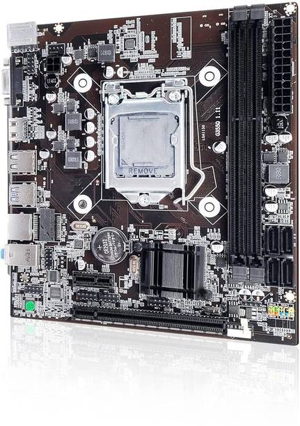 RashMove Foxin DDR3 RAM Motherboard with Supported Sock...