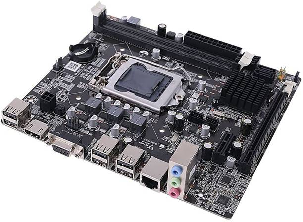 ZEBRONICS zeb h61 Nvme LGA 1155Socket Micro-ATX Intel H61 Chipset DDR3 Motherboard for Desktop