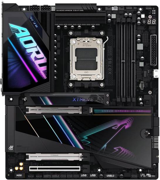 GIGABYTE X870E AORUS XTREME AI TOP AM5Socket EATX AMD X870E Chipset DDR5 Motherboard for Desktop