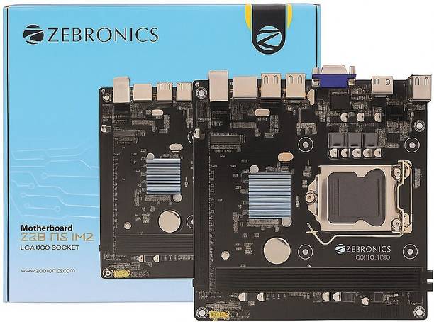 ZBRO Zeb H61M2 - LGA 1155 Socket LGA 1155Socket Micro-ATX Intel H61 Chipset DDR3 Motherboard for Desktop