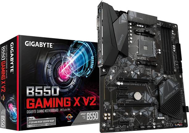 GIGABYTE B550-Gaming X V2 AM4Socket Micro-ATX AMD B550 Chipset DDR4 Motherboard for Desktop