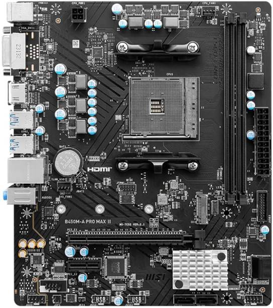 MSI B450M-A PRO MAX II DDR4 Motherboard