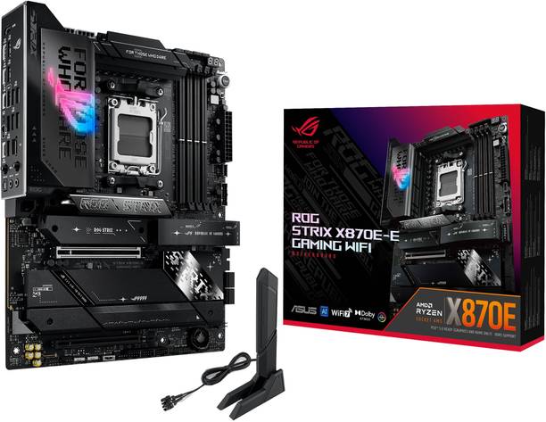 ASUS ROG STRIX X870E-E GAMING WIFI AM5Socket ATX AMD X870 Chipset DDR5 Motherboard for Desktop