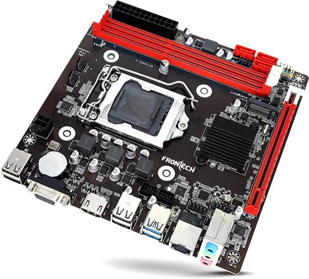 Frontech H81/1150 DDR3 LGA1150 Supports Intel 22nm, Fast Ethernet LGA 1150Socket ATX Intel H81 Express Chipset DDR3 Motherboard for Desktop