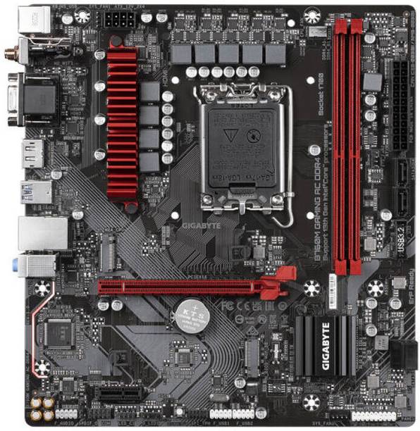 GIGABYTE B760M GAMING AC DDR4 LGA 1700Socket Micro-ATX Intel B75 Chipset DDR4 Motherboard for Desktop