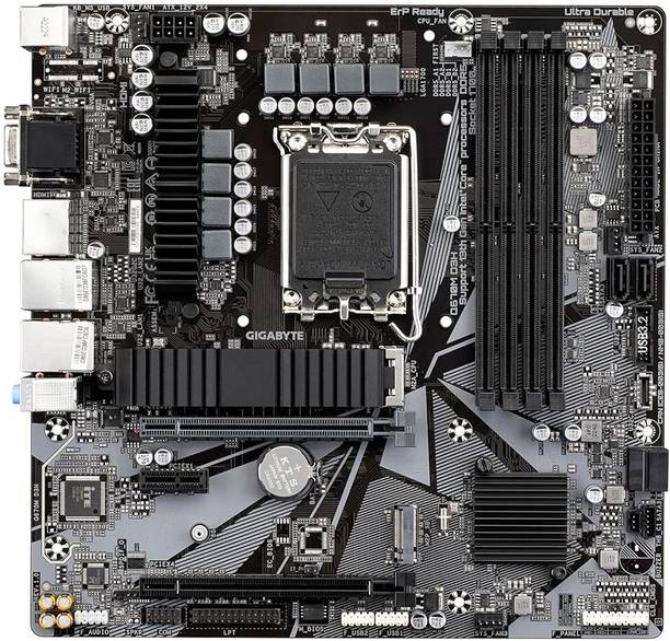 GIGABYTE Q670M D3H DDR5 LGA1700-Intel- Q670-M-ATX LGA 1700Socket Micro-ATX Intel Q670 Chipset DDR5 Motherboard for Desktop