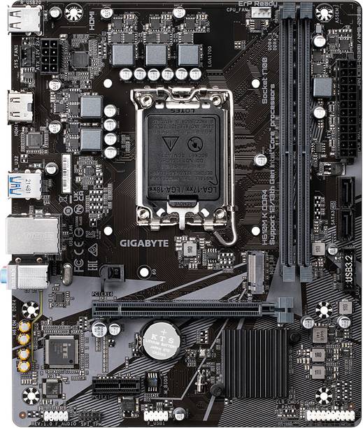 GIGABYTE H610M K DDR4 LGA 1700Socket ATX Intel H610 Chipset DDR4 Motherboard for Desktop