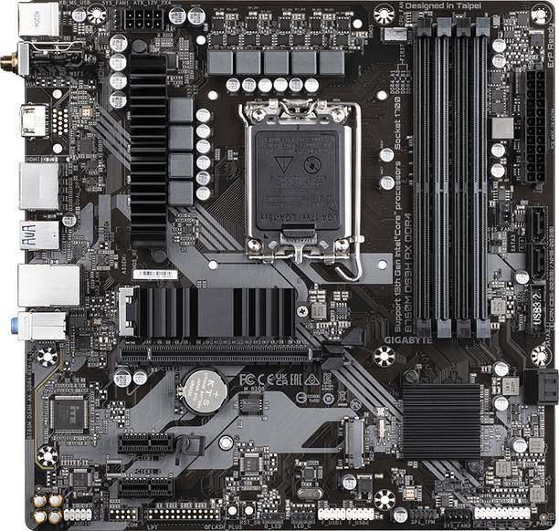GIGABYTE B760M DS3H AX DDR4 Intel® B760 Express Chipset LGA 1700Socket Micro-ATX Intel B760 Chipset DDR4 Motherboard for Desktop