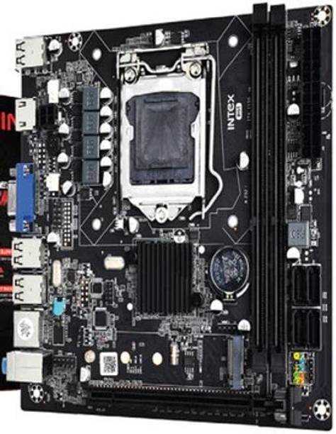 Intex H110 LGA1151Socket Micro-ATX Intel H110 Chipset DDR4 Motherboard for Desktop
