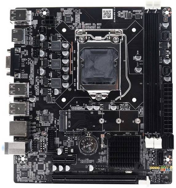 TSE ZEB H61 M2 LGA 1155Socket Micro-ATX Intel H61 Express Chipset DDR3 Motherboard for Desktop