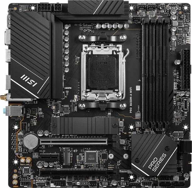 MSI PRO B650M-A WIFI AM4Socket ATX AMD B550 Chipset DDR5 Motherboard for Desktop