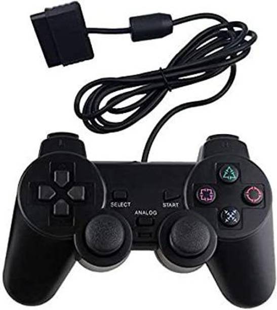 GAMESGURU Ps-2 Wired Dualshock Remote Controller For Playstation-2 Generic (Black)  Motion Controller