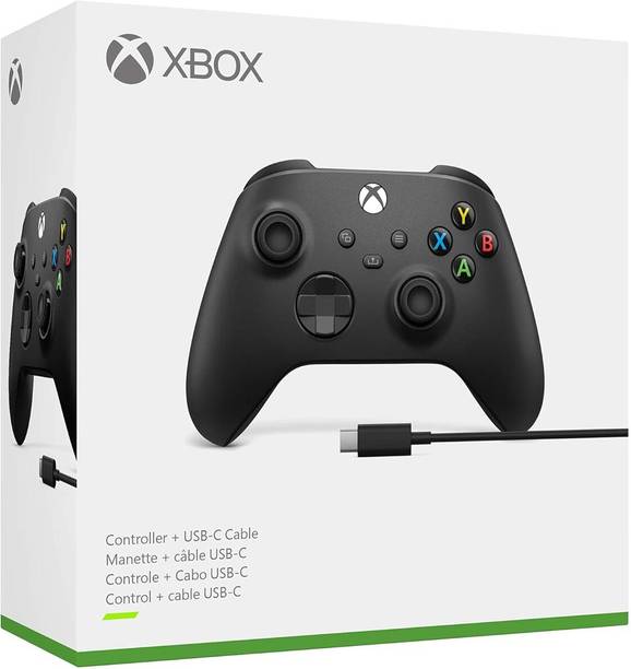 MICROSOFT Xbox Series S|X Wireless Bluetooth Gamepad With USB Cable | Advanced Sensor  Motion Controller