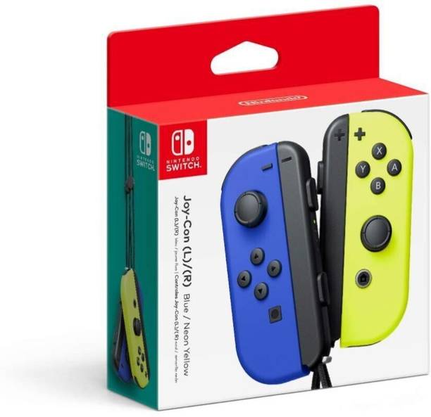NINTENDO Switch Joy Con Neon Blue Neon Green Motion Controller