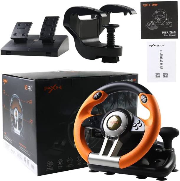 Hgworld PXN Game Racing Steering Wheel V3 Pro With Pedal For Switch / Xbox Series X | S  Motion Controller