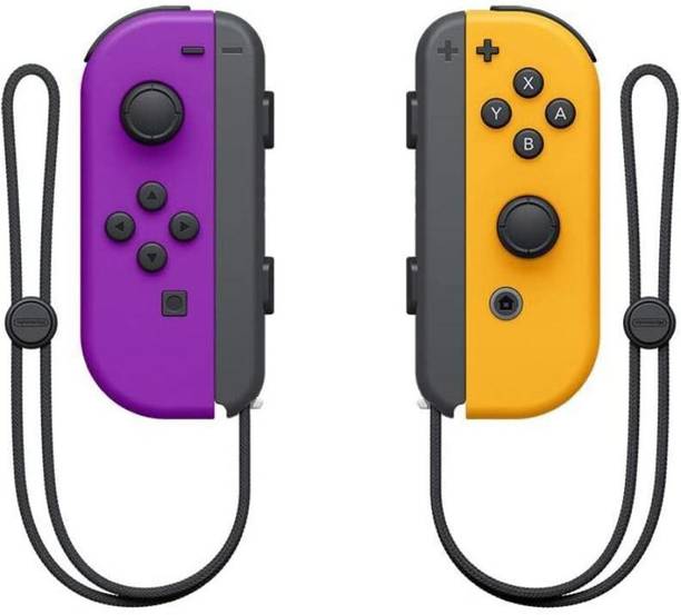 NINTENDO Switch Joy Con Neon Purple Neon Orange Motion Controller