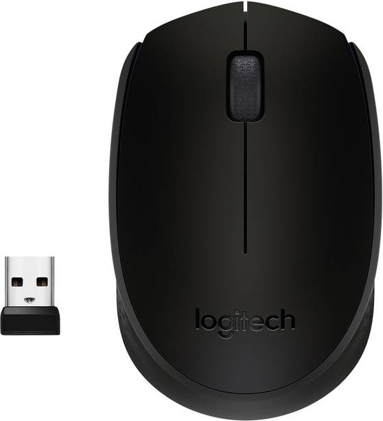 Logitech M170 / Optical Tracking, 12-Months Battery Life, Ambidextrous Wireless Ambidextrous Optical Mouse
