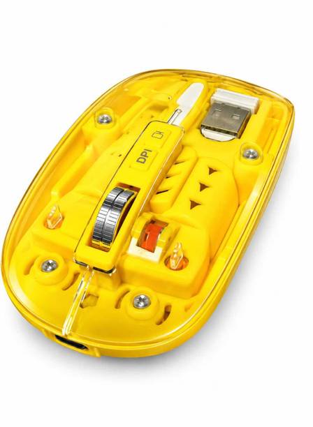 Flipkart SmartBuy Pureview Transparent MS038B Ambidextrous Optical Mouse