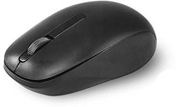 LipiWorld 1200DPI Wireless Mouse 2.4GHz Optical 3D Gaming Mouse Mice for PC Laptop-Mouse Wireless Black Wireless Ambidextrous Optical  Gaming Mouse