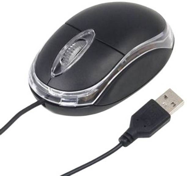 BAMICO 3D Optical Wired Mouse for Laptop, Computer & Desktop Wired Ambidextrous Optical Mouse